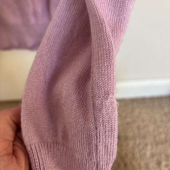 Lauren Ralph Lauren Turtleneck Sweater Silk Cashmere - Picture 8 of 8